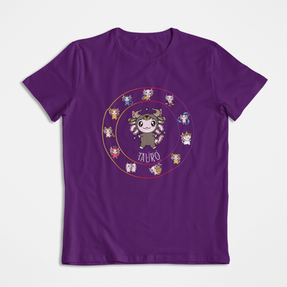 Playera Horoscopos Tauro Axolotzin Ajolote