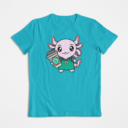 Playera Axolotzin Barista Ajolote