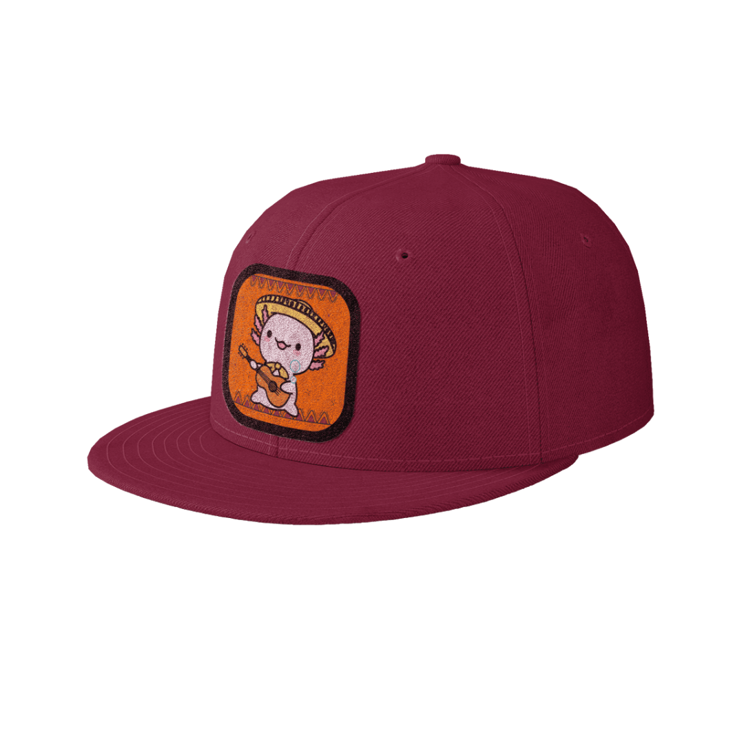 Gorra Unisex Plana Ajolote Mariachi Xo The Monster