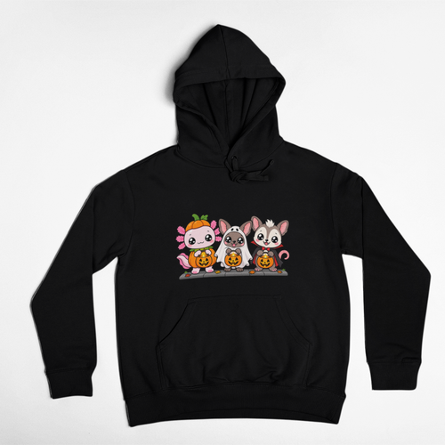 Hoodie Ajolotito Calaverita Unisex