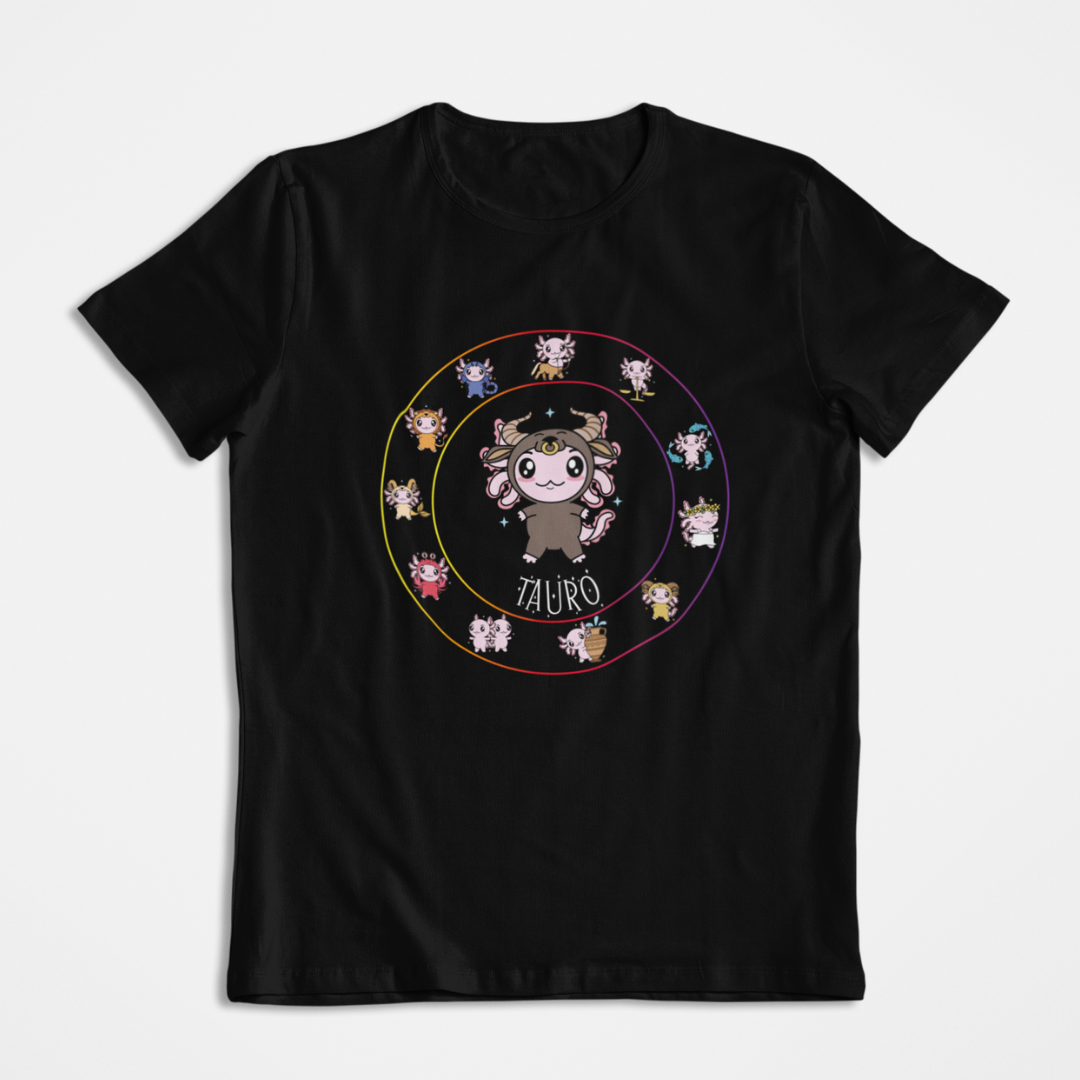 Playera Horoscopos Tauro Axolotzin Ajolote