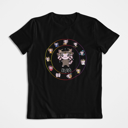Playera Horoscopos Tauro Axolotzin Ajolote