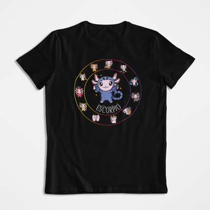 Playera Horoscopos Escorpio Axolotzin Ajolote