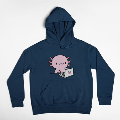 Hoodie Ajolote Trabajando Xo The Monster
