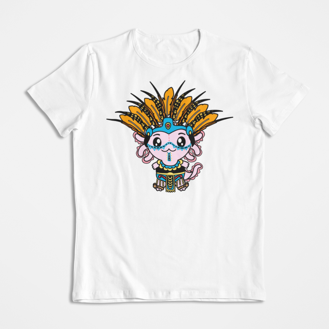Playera Axolotzin Danzante Ajolote