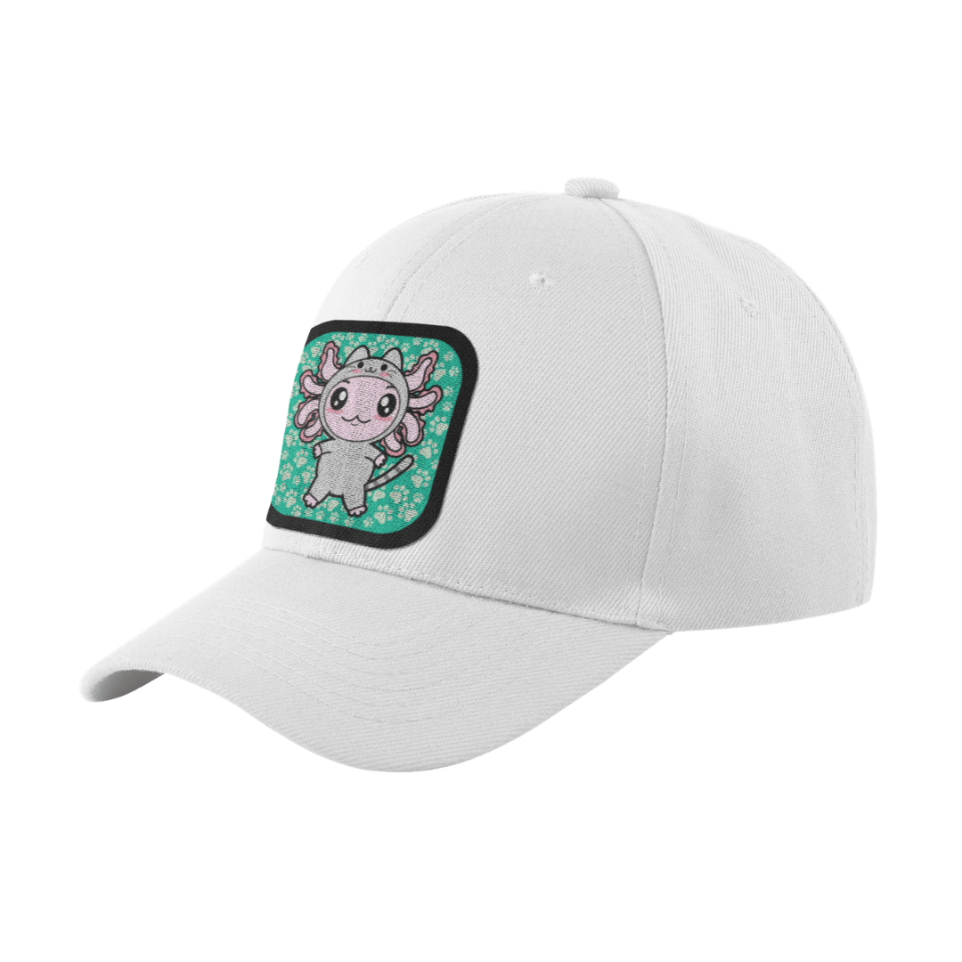 Gorra Unisex Curva Axolotzin Disfraz Gato