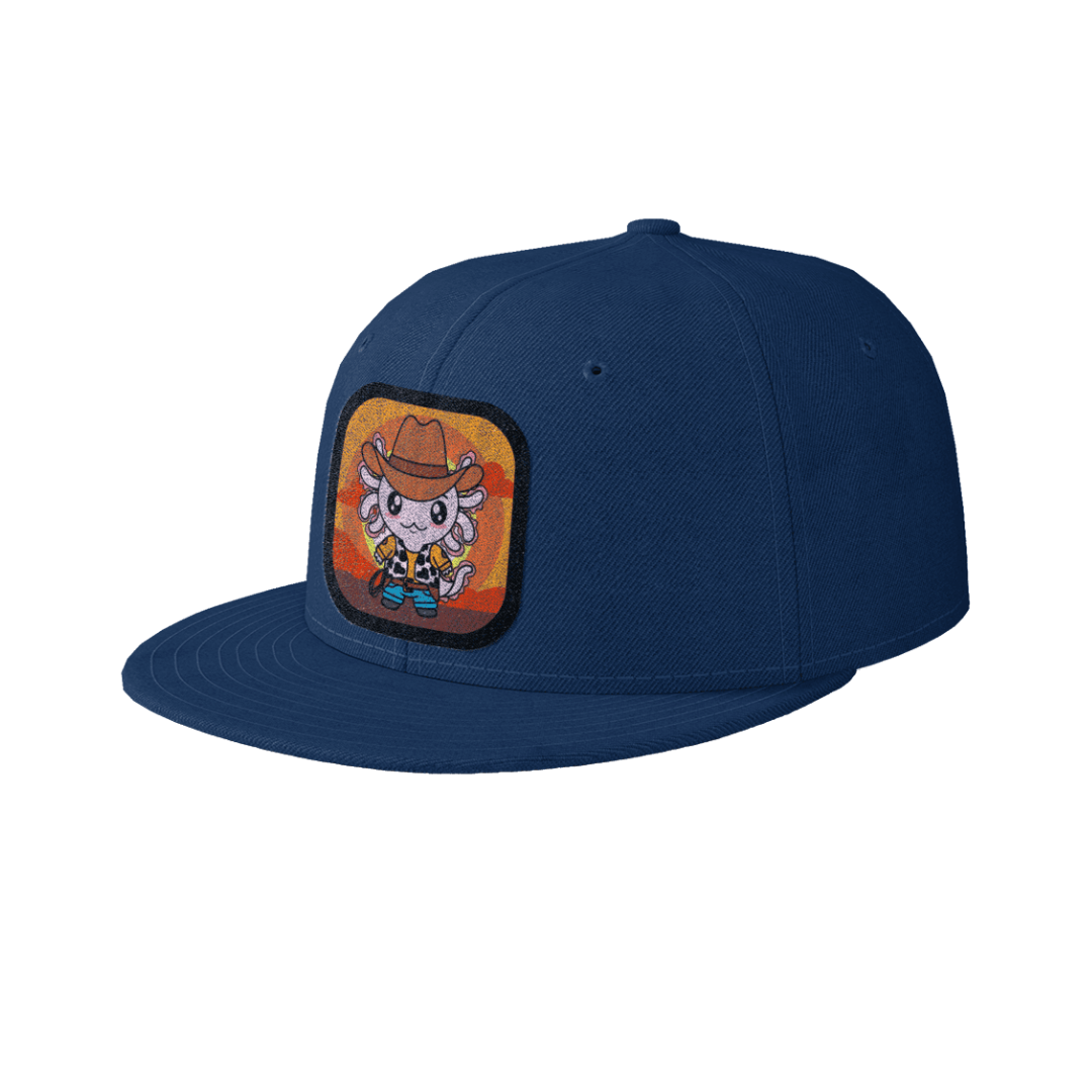 Gorra Unisex Plana Axolotzin Vaquero