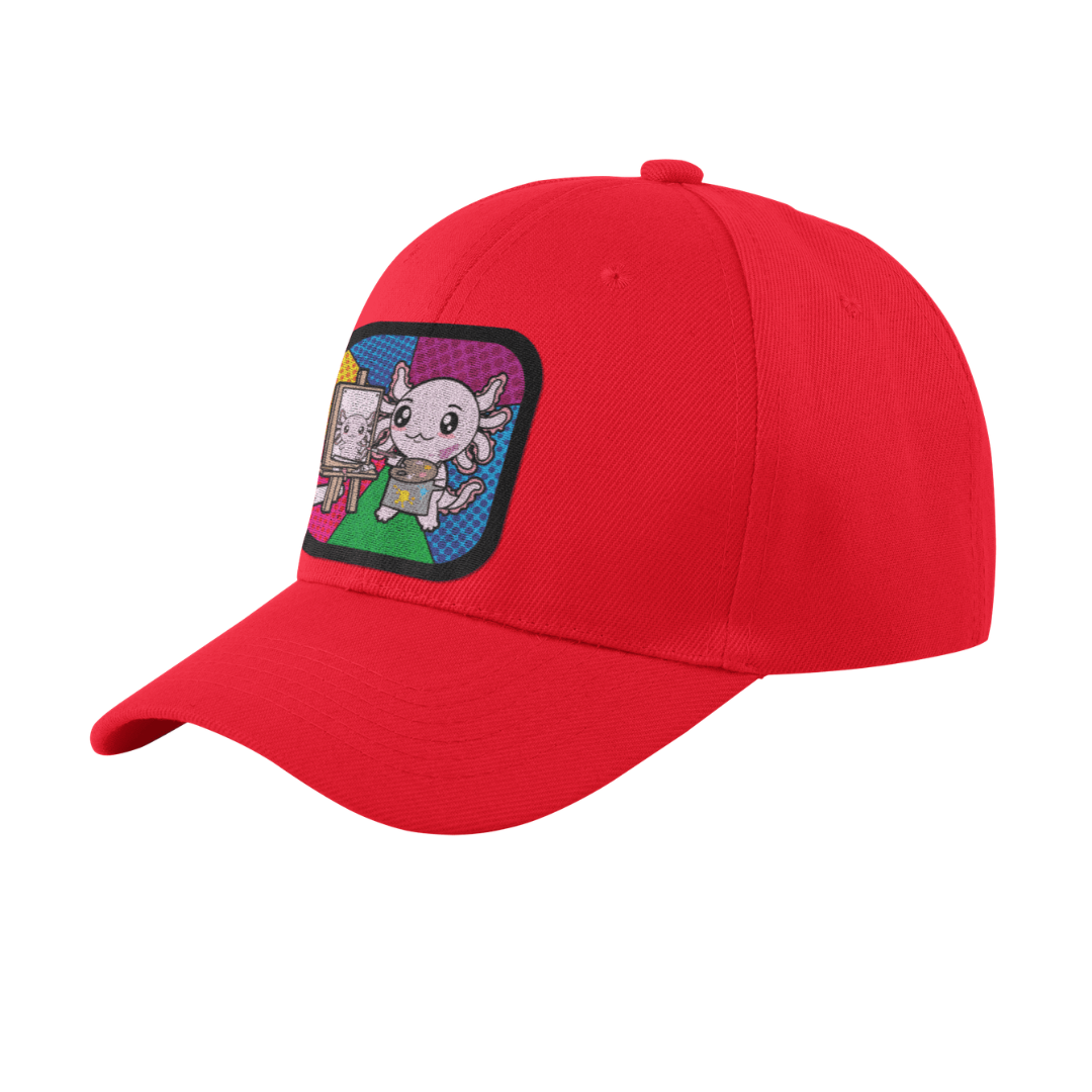 Gorra Unisex Curva Axolotzin Autoretrato