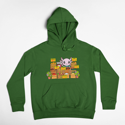 Hoodie Axolotzin Marchante Ajolote Unisex