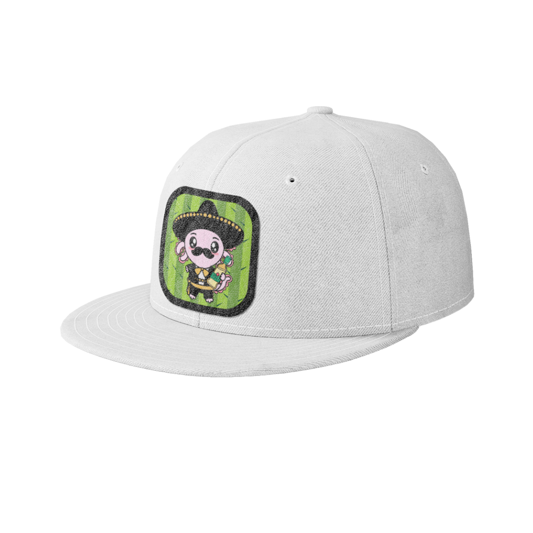 Gorra Unisex Plana Axolotzin Mariachi