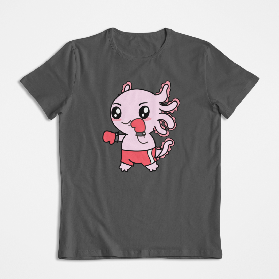 Playera Axolotzin Boxeador Ajolote