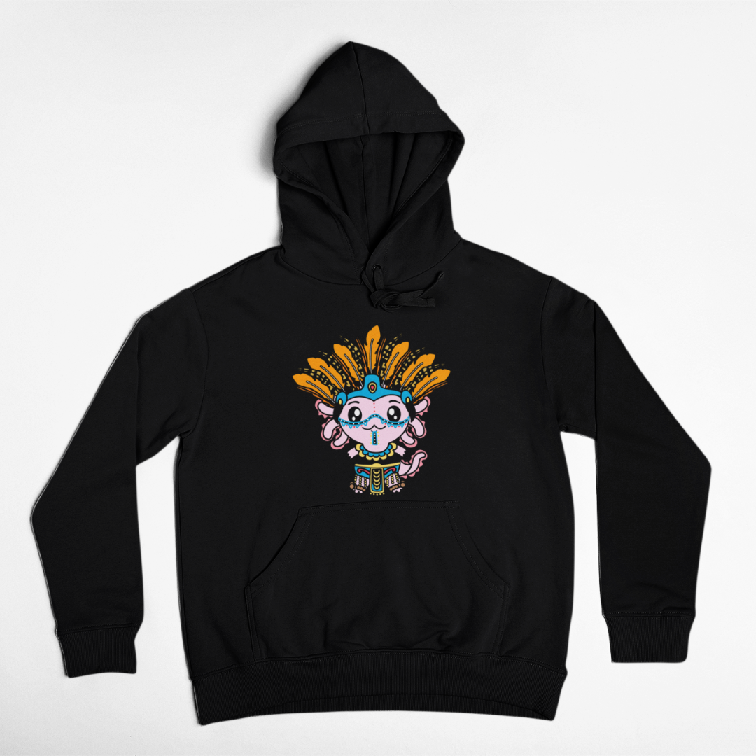 Hoodie Axolotzin Danzante Ajolote Unisex