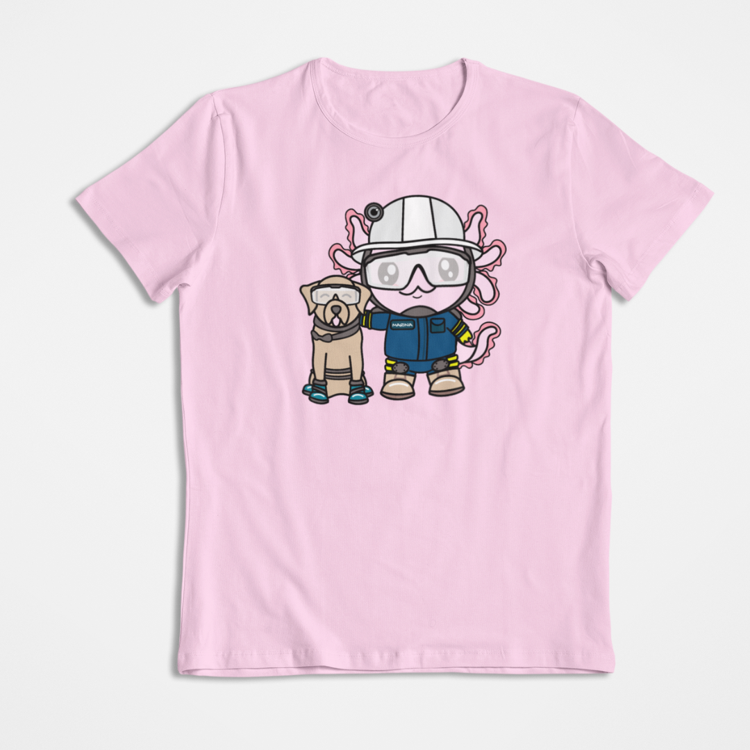 Playera Axolotzin Rescatista Ajolote