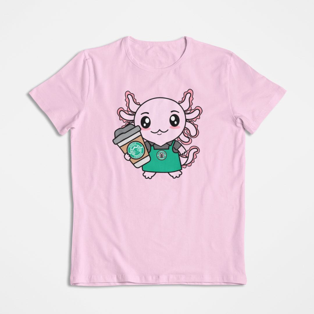 Playera Axolotzin Barista Ajolote
