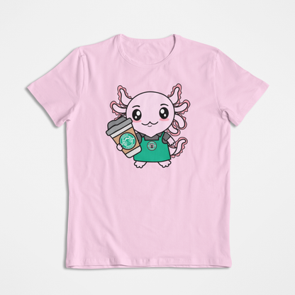 Playera Axolotzin Barista Ajolote