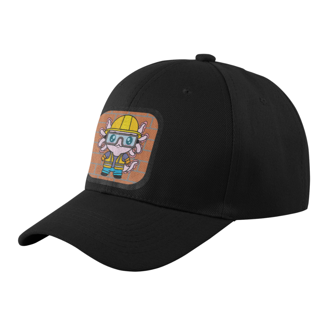 Gorra Unisex Curva Axolotzin Constructor