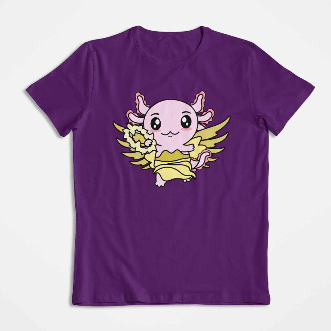Playera Axolotzin Victoria Alada Ajolote