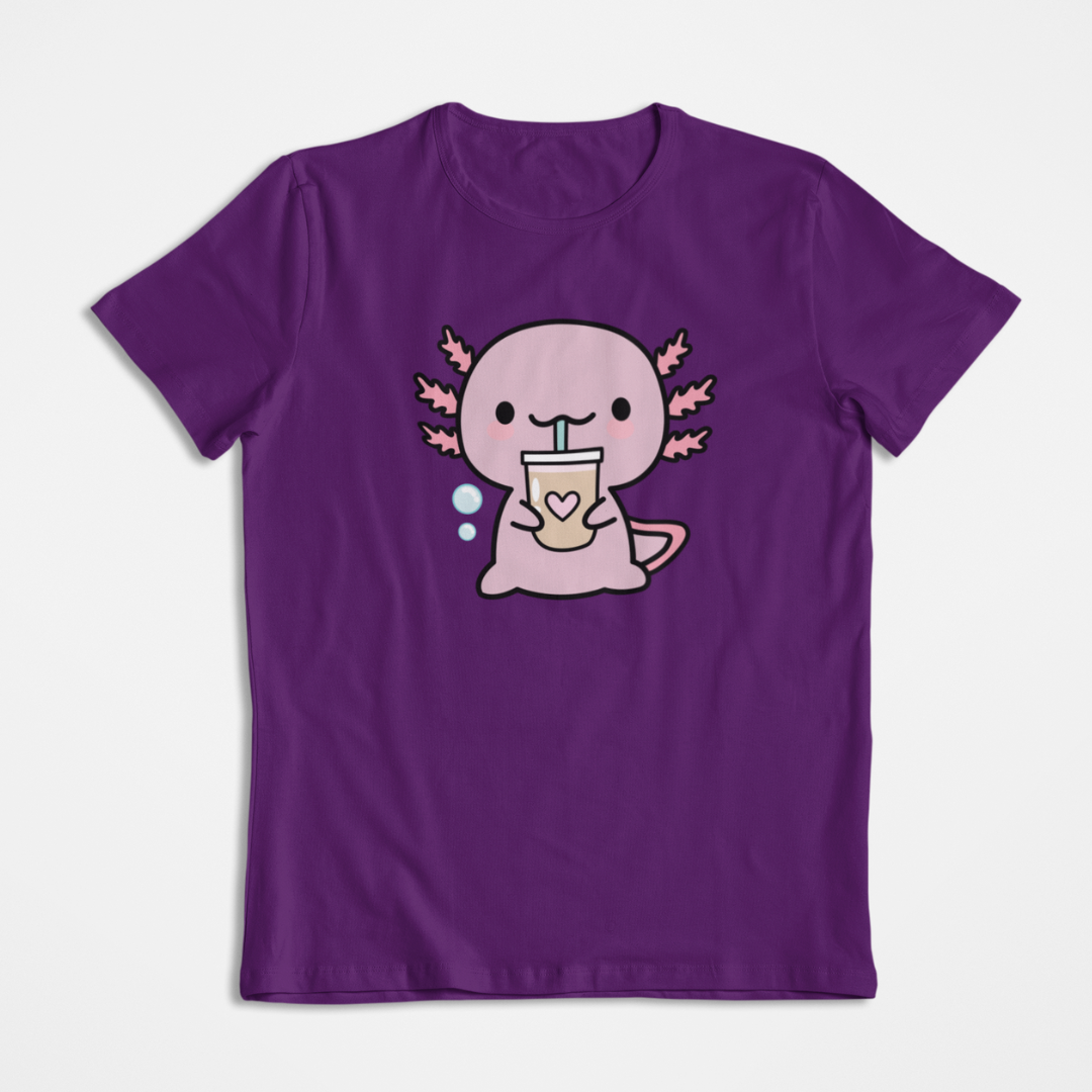 Playera Ajolote Bebiendo Xo The Monster