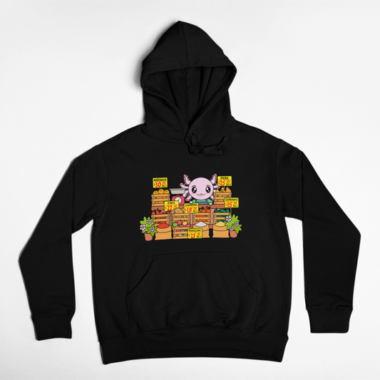 Hoodie Axolotzin Marchante Ajolote Unisex