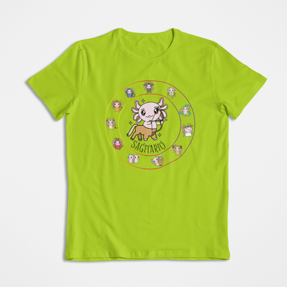 Playera Horoscopos Sagitario Axolotzin Ajolote