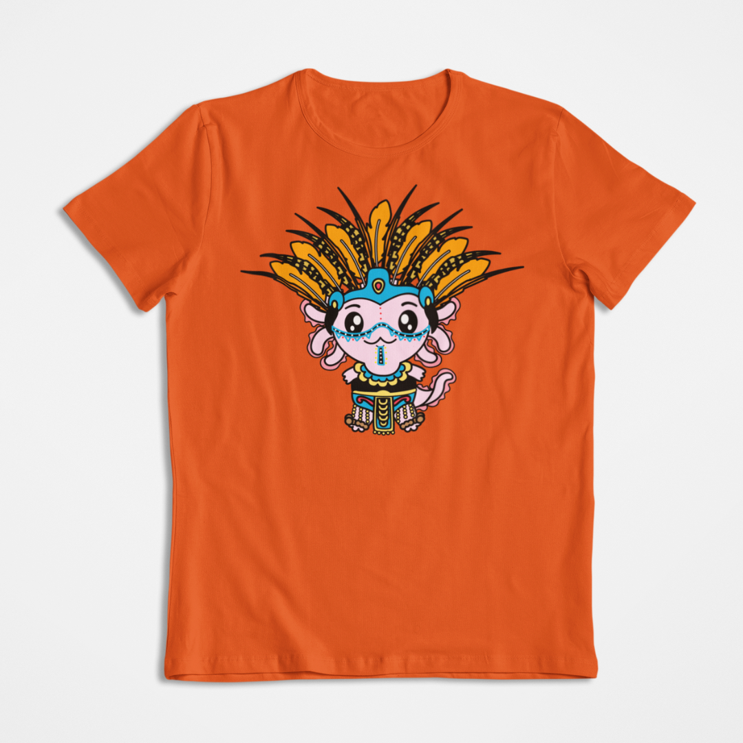 Playera Axolotzin Danzante Ajolote