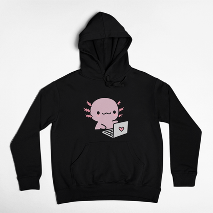 Hoodie Ajolote Trabajando Xo The Monster