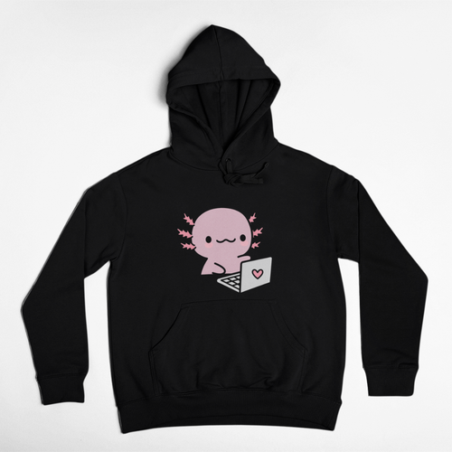 Hoodie Ajolote Trabajando Xo The Monster