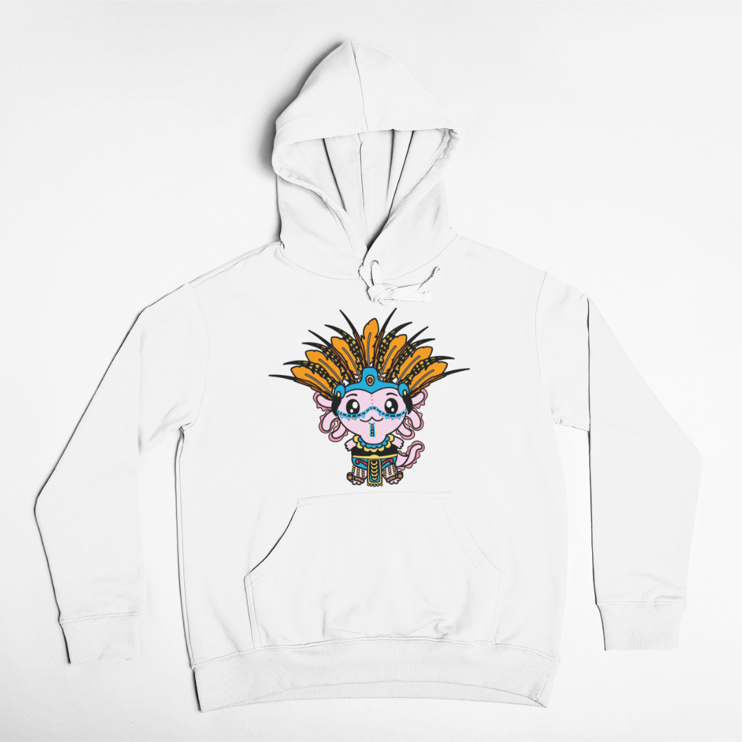 Hoodie Axolotzin Danzante Ajolote Unisex