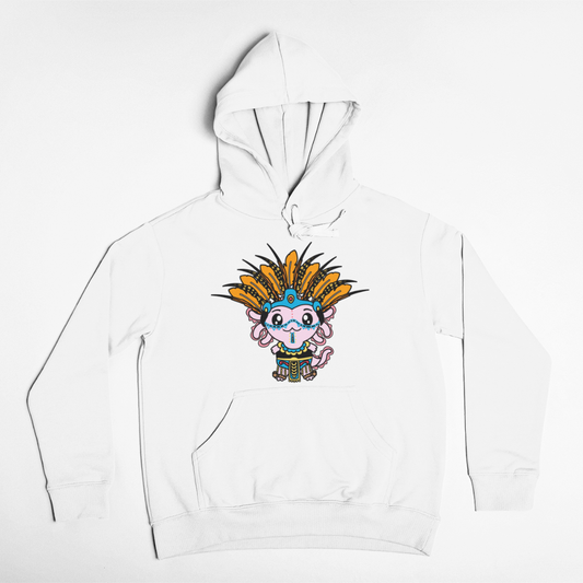Hoodie Axolotzin Danzante Ajolote Unisex