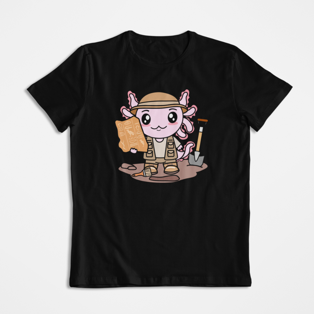 Playera Axolotzin Arqueologo Ajolote