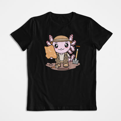 Playera Axolotzin Arqueologo Ajolote