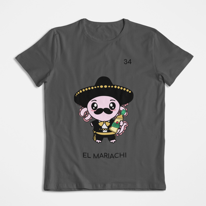 Playera Axoloteria El Mariachi Ajolote