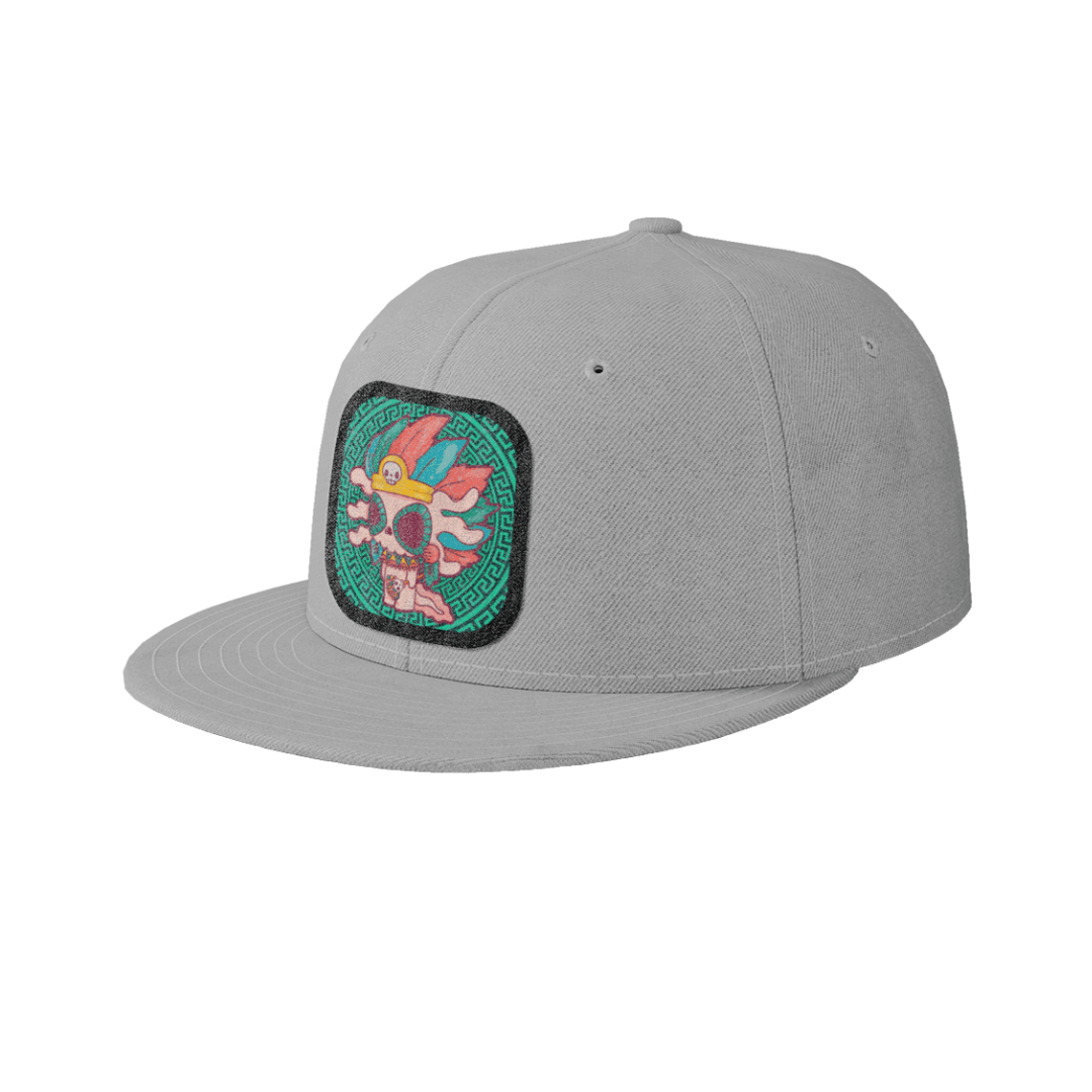Gorra Unisex Plana Ajolote Mictlantecuhtli