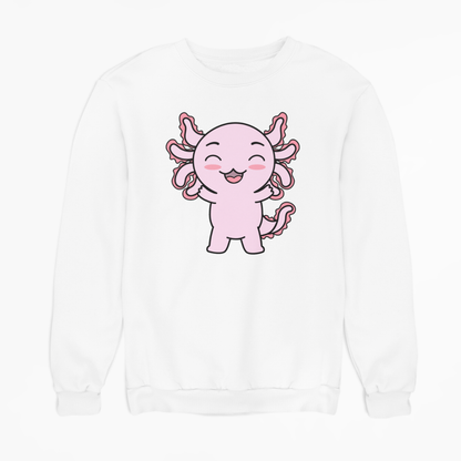 Sudadera Axolotzin Feliz Ajolote Unisex