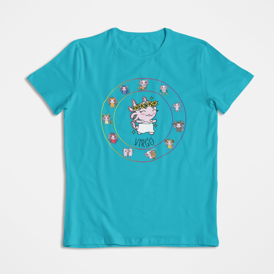 Playera Horoscopos Virgo Axolotzin Ajolote