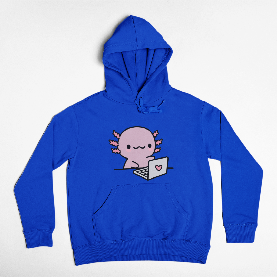 Hoodie Ajolote Trabajando Xo The Monster