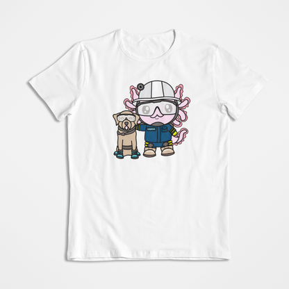 Playera Axolotzin Rescatista Ajolote
