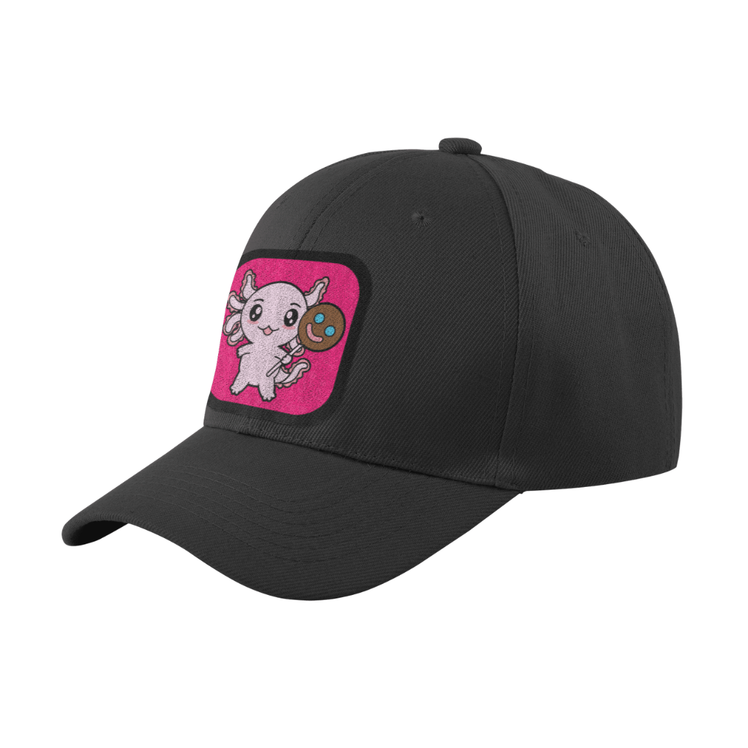 Gorra Unisex Curva Axolotzin Paleta Sonrisa