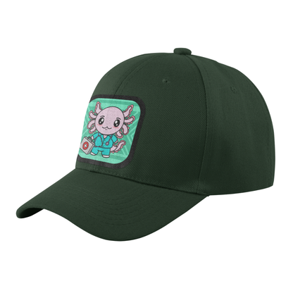 Gorra Unisex Curva Axolotzin Enfermero