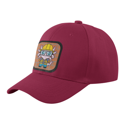 Gorra Unisex Curva Axolotzin Constructor