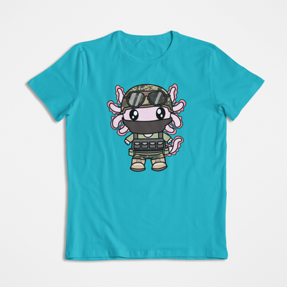 Playera Axolotzin Militar Ajolote