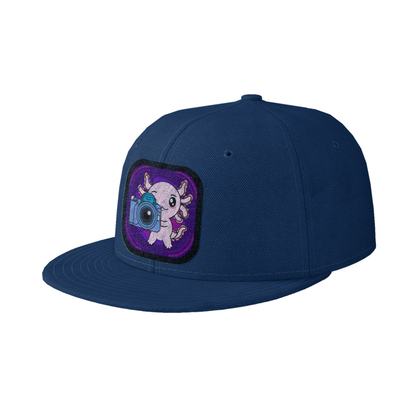 Gorra Unisex Plana Axolotzin Fotografo