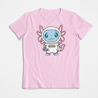 Playera Axolotzin Astronauta Ajolote