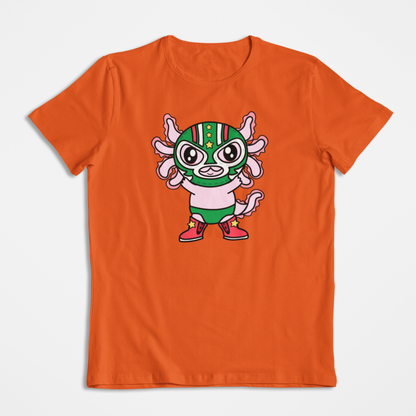 Playera Axolotzin Luchador Ajolote