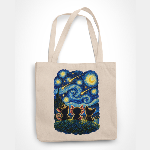 Bolsa Amigos Bajo La Noche Estrellada