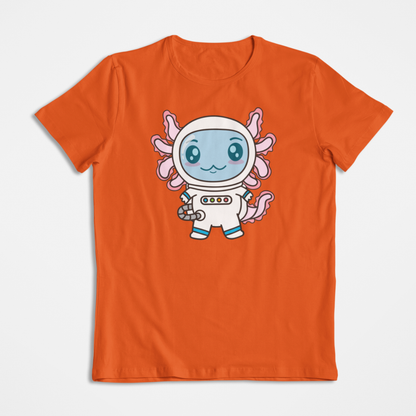 Playera Axolotzin Astronauta Ajolote
