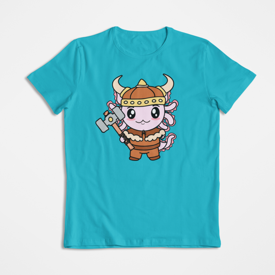 Playera Axolotzin Vikingo Ajolote