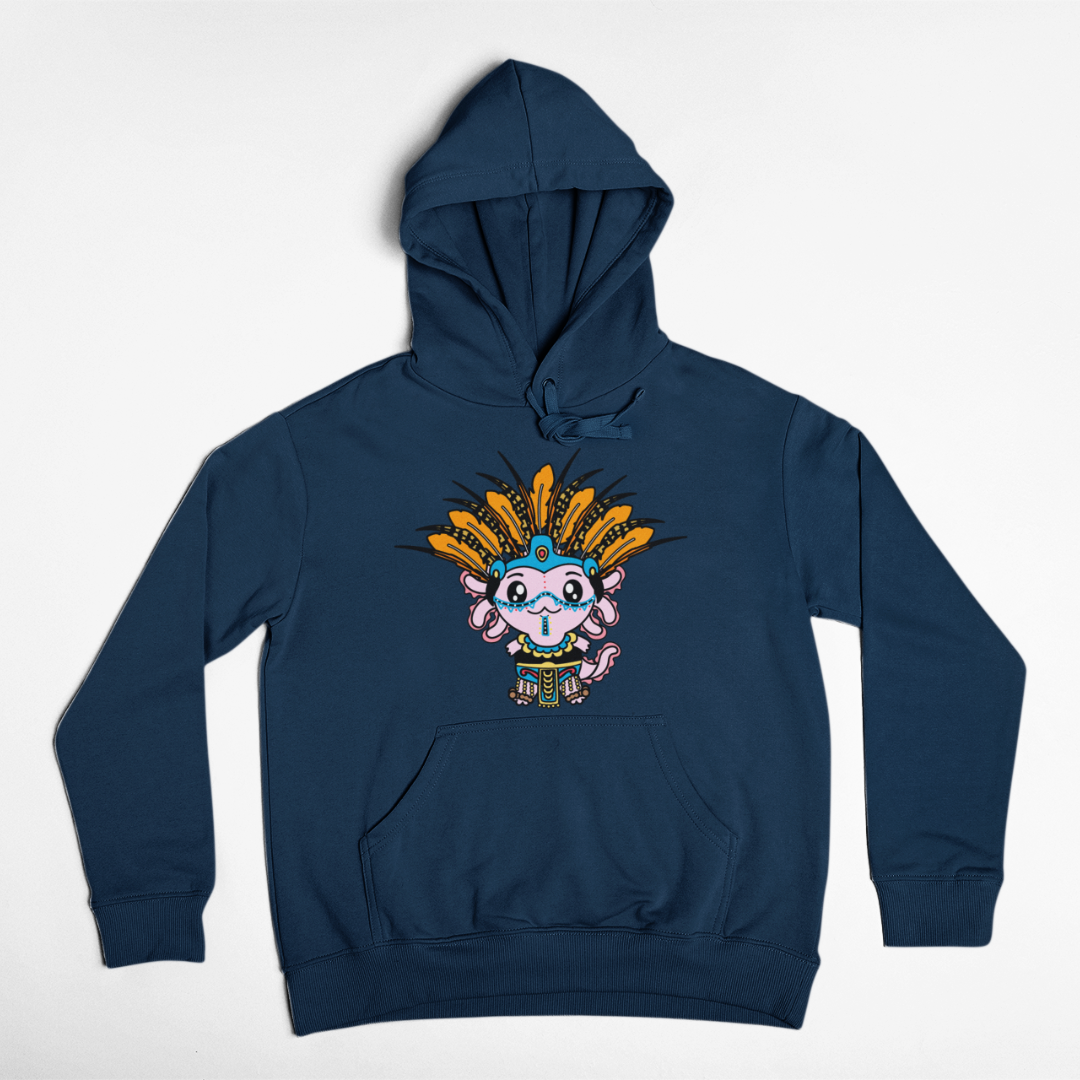 Hoodie Axolotzin Danzante Ajolote Unisex