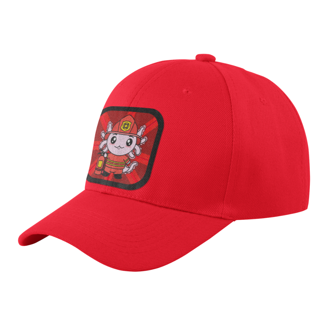 Gorra Unisex Curva Axolotzin Bombero