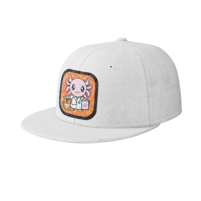 Gorra Unisex Plana Axolotzin Veterinario